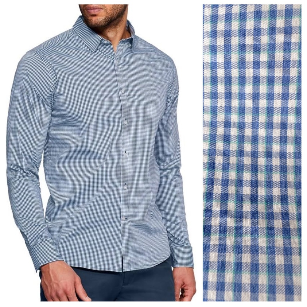 Under Armour Performance Woven Button Down Shirt - Picture 2 of 5